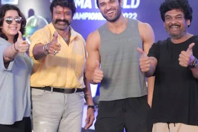 Superstar Balakrishna Makes Surprise Visit to Vijay Deverakonda’s 'Liger' Sets