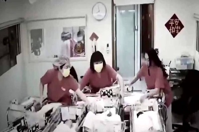 Caught on Cam: Brave Nurses Protect Newborn Babies in Hospital During Earthquake in Taiwan
