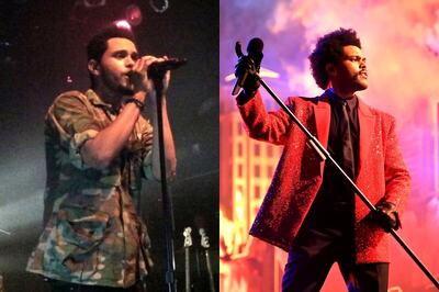 The Weeknd's Photo from His First-ever Concert Goes Viral After Memorable Super Bowl Halftime Show