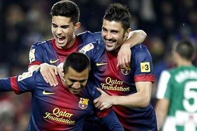 David Villa double helps Barca rout Cordoba in Cup
