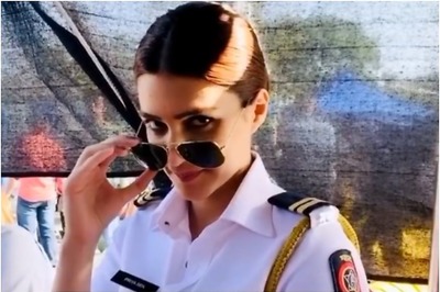 Kriti Sanon Dresses Up as Traffic Cop 'Chulbuli Pandey' for Ad Shoot, See Pic