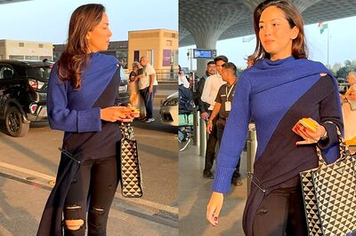 Shahid Kapoor's Wife Mira Rajput Sports Big Safety Pin, Fans Ask If Security Will Allow It | Watch