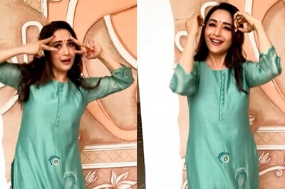 Madhuri Dixit Effortlessly Grooves To Dekhha Tenu, Fans Call Her ‘Poetry In Motion’