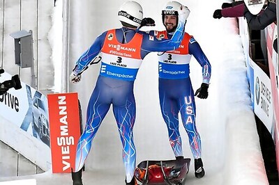 Sacrifice: Terdiman Gives US Olympic Doubles Luge Team Sled