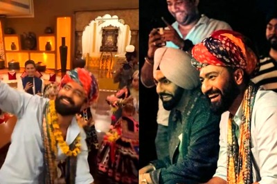 Bad Newz: Vicky Kaushal Shares Glimpse From Jaipur Promotion With Ammy Virk, Grooves To Folk Music