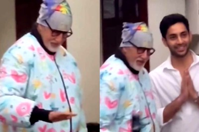 Amitabh Bachchan Adorably Introduces Grandson Agastya To Fans at Sunday Fan Meet; Video Goes Viral