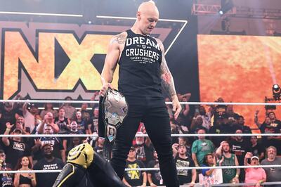 WWE NXT Results: Baron Corbin's Shocking Return Mars Carmelo Hayes' NXT Title Celebration