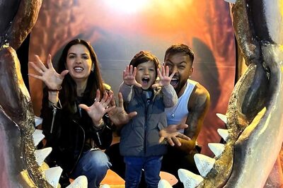 Hardik Pandya's Day Out With Wife Natasa Stankovic And Son Agastya at Sea Life Melbourne Aquarium, Check Pictures