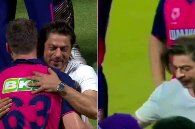 Hugging Jos Buttler to Consoling Disheartened KKR Players: Shah Rukh Khan’s Gestures Win a Million Hearts - WATCH