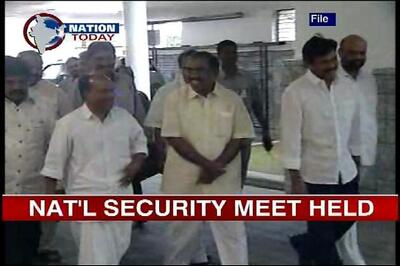 Defence Minister AK Antony reviews security situation