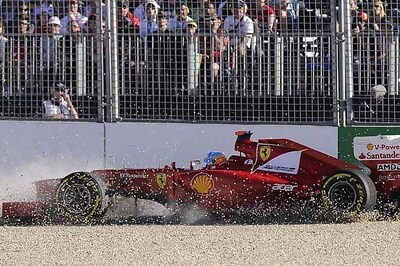 Alonso crashes out of Japanese Grand Prix