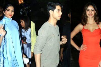 Ananya Panday, Aryan Khan Make Sizzling Entry at Karan Johar's Party; Sonam Kapoor Steals the Show