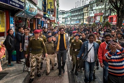 Irrfan Khan Arrives in Gangtok for Tanuja Chandra's Next