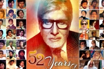 Amitabh Bachchan Shares Collage on Crossing 5 Decades in Bollywood