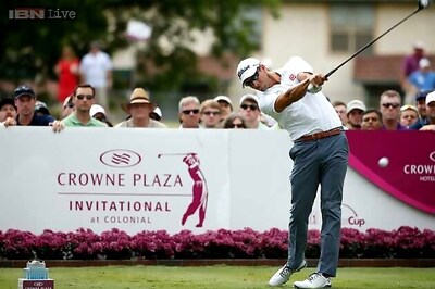 Golf: Adam Scott edges Jason Dufner in playoff to win at Colonial