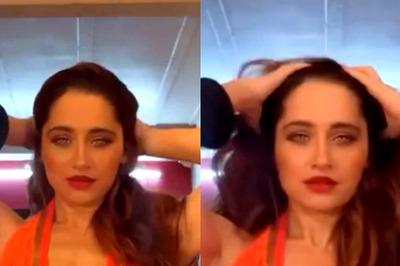 Sanjeeda Shaikh Makes Her Hair Twirl in a Gorgeous Orange Outfit, Watch Video