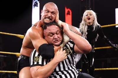 WWE NXT Results: Karrion Kross Dominates Referee Samoa Joe after Beating Johnny Gargano