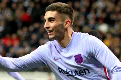 Europa League: Ferran Torres Salvages Draw for Barcelona as 10-man West Ham Draw With Lyon