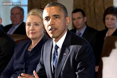 Barack Obama and Hillary Clinton had private lunch at White House