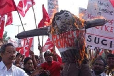 Indians protest Saddam's execution