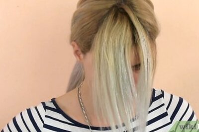 How to Blow Dry & Straighten Long Bangs to the Side