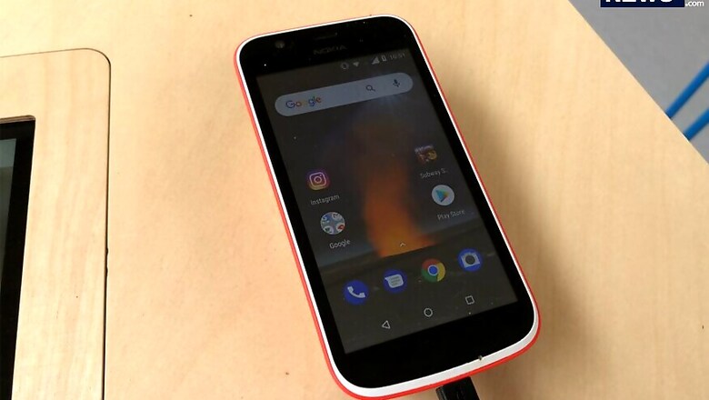 [In Pics] Google Android Oreo Go Edition Smartphones at MWC 2018: Nokia 1 And LAVA Z50
