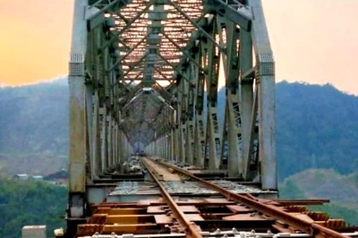 WATCH: World's Tallest Pier Bridge in Manipur by Indian Railways