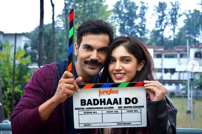 Rajkummar Rao, Bhumi Pednekar Share Pics from 'Badhaai Do' Sets as Film Begins Rolling