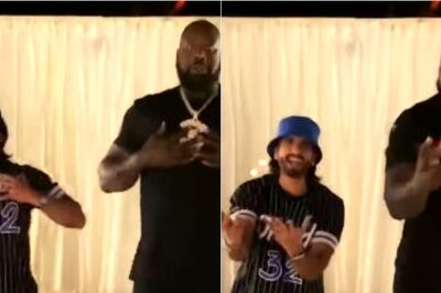 Viral! Ranveer Singh Dances With NBA Champ Shaquille O’Neal On His Song Khalibali; Watch Video