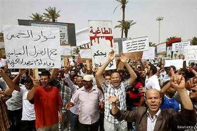 Libya tense ahead of vote on former Gaddafi officials