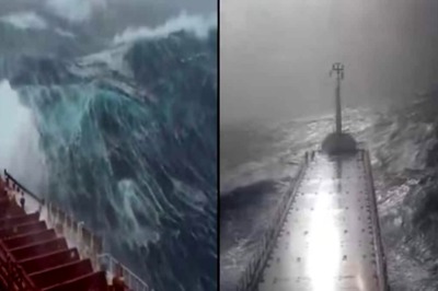 Video Of Ships Caught Amid Violent Sea Storms Will Give You Goosebumps