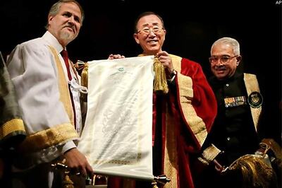 I have been a student of India: UN chief Ban