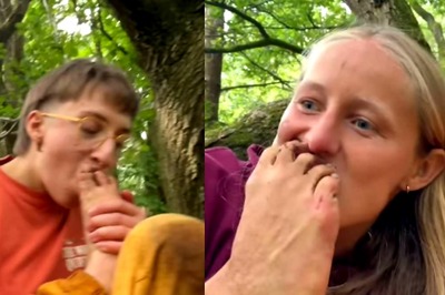 Watch: Women Eat Strawberries With Their Toes. Internet Is Disgusted