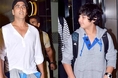 Snapshot: Aarav beats father Akshay Kumar in the style stakes