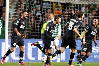 Ruthless Juventus beat Celtic 3-0 in the first leg