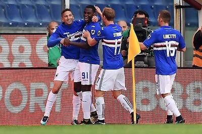 Sampdoria Score Thrice in Second Half to Stun Italian Champions Juventus 3-2