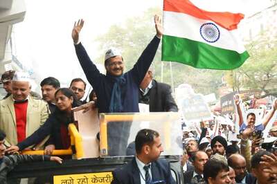 Dancing to Camping Song, Shaking Hands with CM: Delayed by Roadshow, Kejriwal to File Papers Today