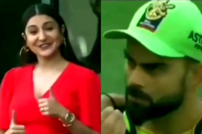 Virat Kohli Asks Pregnant Anushka Sharma from Ground If She's Eaten, See Their Cute Exchange
