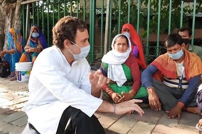 On Their Way to Home States, Migrant Workers' Quick Chat with Rahul Gandhi as He Hits Delhi Street