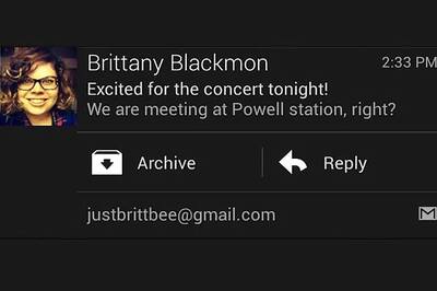 Google updates Gmail for Android; lets you reply from notifications