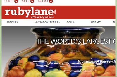 How to Sell Antiques on RubyLane