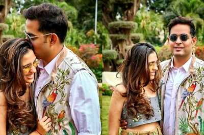 Akash Ambani Gives Shloka Mehta A Kiss During Anant Ambani-Radhika Merchant's Pre-Wedding Festivities