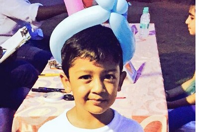 Suriya's fans rejoice as he tweets a cute photo of his son