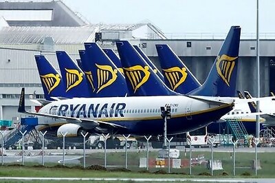 Ryanair traffic fell 70% to 4.4 million in July