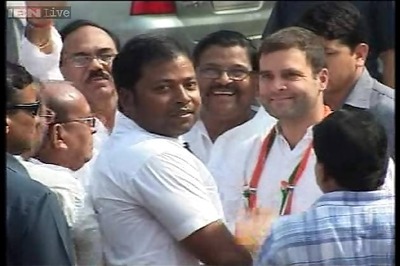 Rahul in Odisha just two days ahead of Modi's visit
