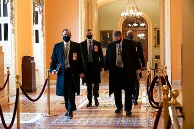 The Latest: Capitol Police Names Pittman Acting Chief