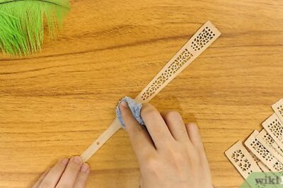 How to Make Feather Fans