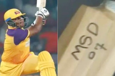 WPL 2023: With No Sponsors, Kiran Navgire Writes 'MSD 07' on her Bat, Smashes Fifty vs GG