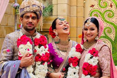 See All Stunning Photos from Kangana Ranaut's Brother's Royal Wedding in Udaipur