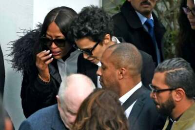 Supermodel Naomi Campbell Leads Mourning For Fashion Designer Azzedine Alaia